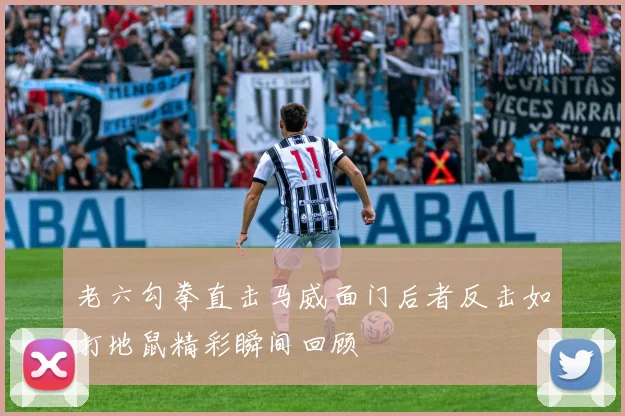 老六勾拳直击马威面门后者反击如打地鼠精彩瞬间回顾